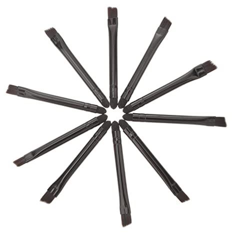 OATIPHO 10pièces Pinceaux Maquillage à Double Embout Pinceaux Pour Fard à Paupières Pinceau Éponge Pour Yeux