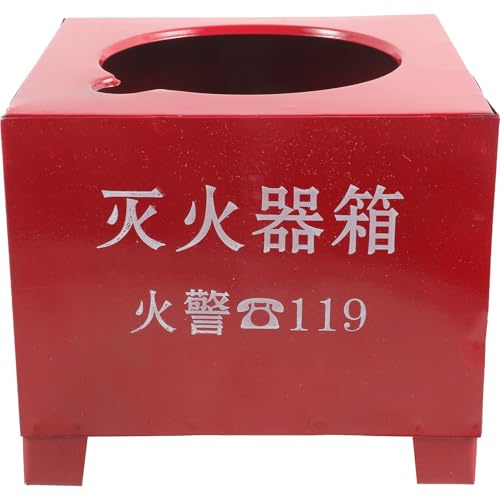 MOTHNUR Staffa per Estintore in Ferro Rosso 2-4kg Base Stabile e Affidabile Supporto per Estintore Adatto per Estintori Domestici e Casa Vacanze