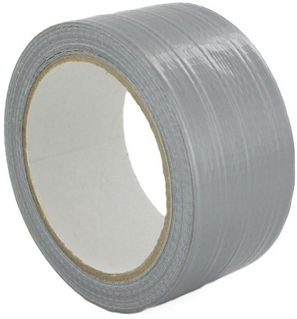 K-One Silver Gaffer Gaffa Duct Cloth Tape Water Resistant Heavy Duty 48mm x 50m (1 Roll)