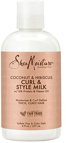 Shea Moisture Leche de coco e hibisco, 8 onzas