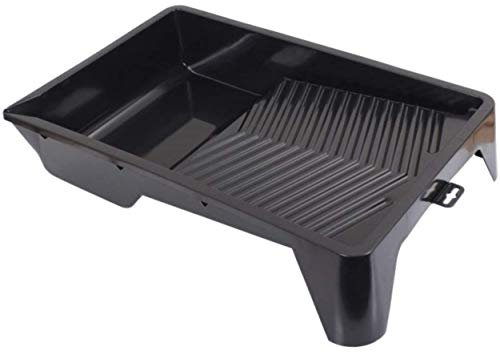 Vassoio per rullo da 11 pollici in plastica riciclata al 100% con impugnatura antiscivolo, ideale per rulli da commercio e fai-da-te fino a 11 di larghezza e per tutti i tipi di pittura