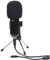 CAD AUDIO U29 USB microfono a condensatore a grande membrana (cardioide, 20 Hz - 20 kHz, convertitore A/D integrato, per MAC o PC, incl: Cavo USB, parabrezza, morsetto e supporto da tavolo), nero