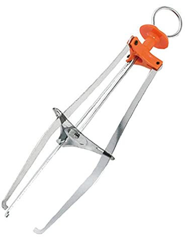 TOSSPER Bol À Bol en Acier Inoxydable Pince À Plat Chaud Tongues Tongues Cuisine Grippe Réglable pour Pot Pot Pan