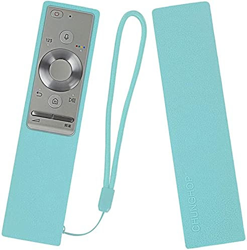 Funda Protectora de Silicona para Samsung Mando a Distancia, BN59-01265A BN59-01291A BN59-01270A, Funda Mando para Samsung, Antideslizante, a Prueba de Golpes, Lavable (Azul Luminoso)