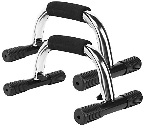 Push Up Bars for Men, Foam Padded Handles with Non Slip Grips & Wide Stability Base - Sturdy Calisthenics Equipment Push Up Stand for Home Workout, Gym, Strength Training and Perfect Pushups