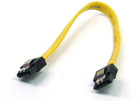 POPESQ® 1 pcs. x SATA Cable 6Gb/s 20cm Jaune #A4097