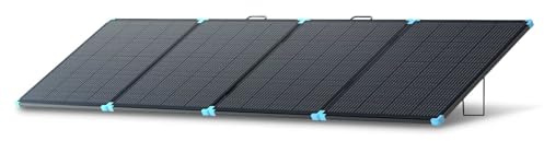 Renogy 400W Portable Solar Panel Lightweight Solar Suitcase Foldable with Solar Connectors Compatibility w/Generator/Power Station, Outdoor Camping RV Off-Grid