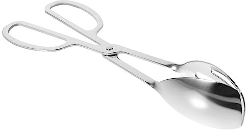 Cabilock Edelstahl Küchenzange Buffet Servierzange Leicht Ergonomisch Vielseitig Für Bbq Party Küche Restaurant Brot Und Dessert Clamp