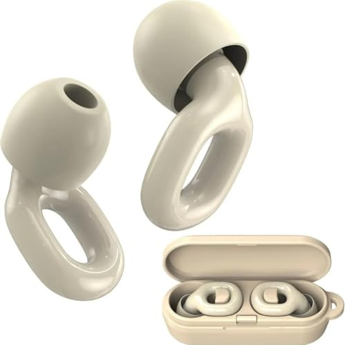 Tapones para los oídos de silicona Clinilum - Reducción profesional del ruido con tecnología de doble capa para dormir, trabajo, viajes y entretenimiento. Ultracómodo en varios tamaños