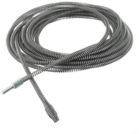 Abflussbaggerwerkzeug für elektrische Bohrmaschine, 5 Meter Federreiniger für den Heimgebrauch (10 Meter)