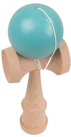 MGM GAMES - Pacco da 12 Bilboquets Kendama - Blu - 030260PA - Gioco di Abilità - Legno FSC - Giocattolo in Legno - Coordinazione - Senza Schermo - Gioco Tradizionale - Regalo - Bambino - Adulto