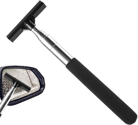Essuie-Glace Pour Rétroviseur De Voiture - Raclette Télescopique Pour Nettoyage Vitres Automobile - Accessoire Auto Ergonomique Pour Voiture Camion Caravane