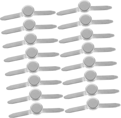 AUTSUPPL 50 Pezzi Fermagli in Metallo Mini Scrapbook Brads per Bricolage Fermacampioni Resistenti per Fissaggio e Decorazione Strumenti Creativi per Progetti Manuali e Album Fotografici