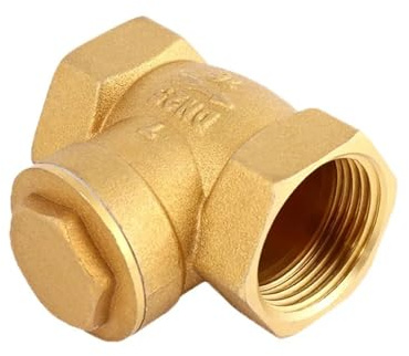 Messing-Rückschlagventil, 1/2 3/4 1 Zoll BSP Innengewinde for Aquarium-Schwimmerventil, 1 Stück(1/2inch)