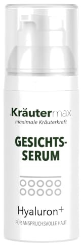 Kräutermax Gesichtsserum Serum Hochkonzentriert Hyaluron 30 ml