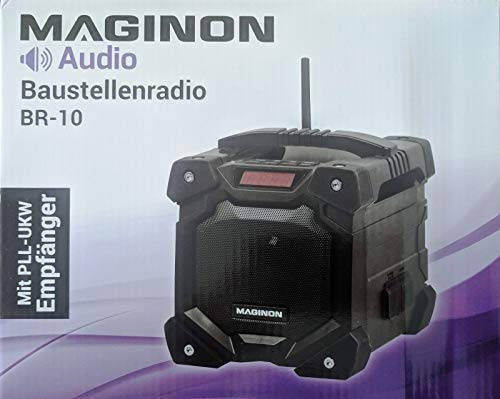 Radio de chantier avec Bluetooth - Noir