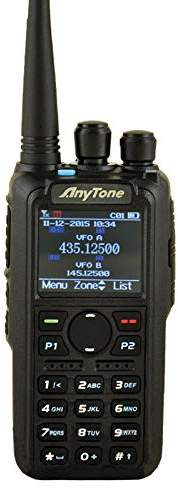 Anytone AT-D878UV PLUS DMR Dualband con Bluetooth PTT