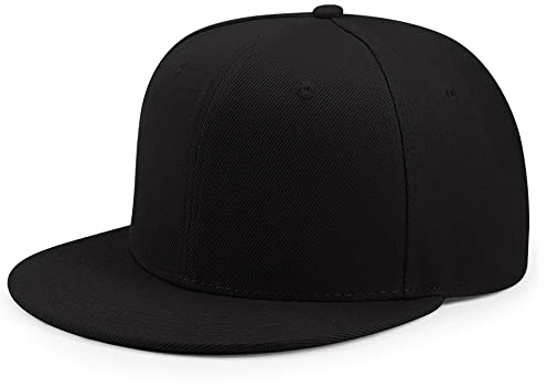YEKEYI Cappello da baseball unisex con visiera per papà cappello da pesca piatto regolabile Snapback cappello unisex hip hop berretto da baseball