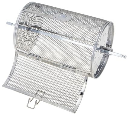 Toddmomy Edelstahl Grillkorb Set Universal Backofen Bratkorb Für Nüsse Und Backwaren