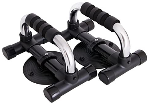 WHAMVOX H-liegestützstange Mit Griff Und Saugnapf Für Crunches Und Bodybuilding Indoor-sport Fitnessgerät Für Oberkörpertraining Zu Hause Fitnessstudio