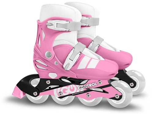 Inlines skridskor kontroll rosa storlek 30–33