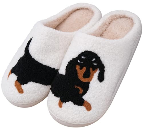 OVBOVA Pantofole unisex in feltro – calde pantofole antiscivolo per l'inverno, morbide pantofole per interni ed esterni con vestibilità comoda