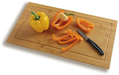 Herd Abdeckplatte Schneidbrett Bambus 50 x 28 cm halbes standard Kochfeld