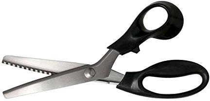 Mono-Quick Profi Zackenschere Schere Schneiderschere Stoffschere Edelstahl 21 cm