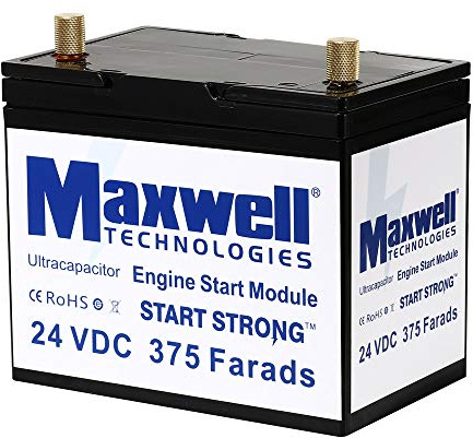 Maxwell 24V 375Farads super condensatore Batteria 24V UltraCapacetor accumulatore di energia solare Batteria di backup amplificatore audio per auto