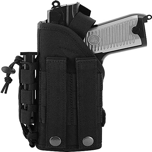 ACEXIER Tactical Gun Holster Airsoft Pistolenhalter mit Mag Pouch Molle Gürtel Pistolenholster für Pistole G1ock Jagdwaffenzubehör