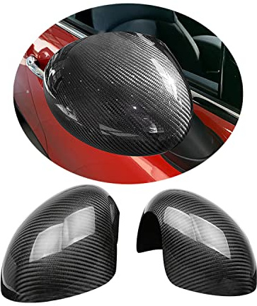 MINI R55-R61 sidospegelskydd, klistermärke för sidospegel för Mini Cooper One/S/JCW R-serien R55 R56 R57 R58 R59 R60 R61(Kolmönster, För manuell fällbar spegel)