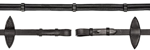 BRIDLERY Zügel Ultra-Soft Beschläge Silber, Nähte Standard