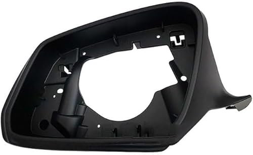 PAREKS Rückspiegel Spiegelkappen,für BMW 5 6 7 Series F10 F11 F18 GT F07 F06 F12 F13 F01 F02 GT,Ersatz-Seitenspiegelkappen Rückspiegelkappe Spiegelabdeckung Ersatz,A-Glossy Black-B-Right