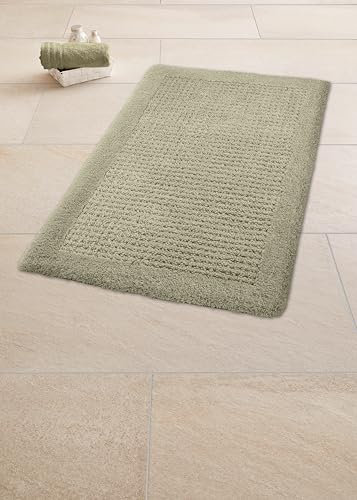 Kleine Wolke Tappeto da bagno in cotone, canna, 80 x 140 cm