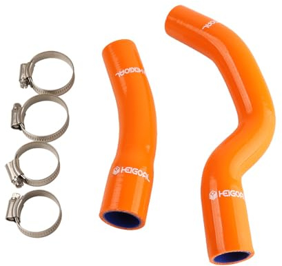 MOQIAOSEIKO Motorcycle Silicone Radiator Hoses Coolant Hose Kit with Clamp Compatible with KTM 790 890 R Duke DUKE790 DUKE890