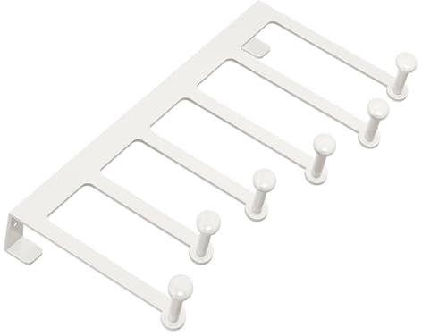 ROYJJ Türhaken zum Aufhängen, Handtuchhalter, Organizer, Türhaken, platzsparend, Badezimmer-Haken, Garderobe