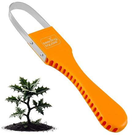 Seeding Square Sneaky Weeder Handheld Gardening Tool for Precise Weeding | Ergonomic, Lightweight, and Durable Manual Weeder for Vegetable Gardens and Flower Beds
