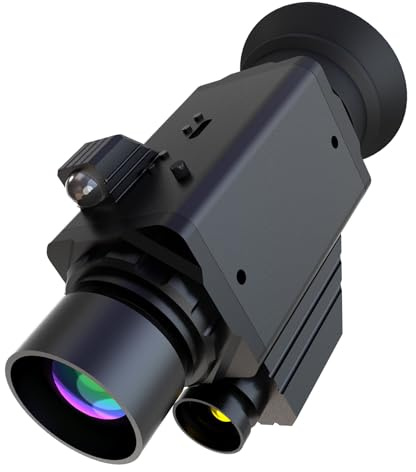 SUZLAZYR Thermal Monocular, 12um 296×192 (60 Hz Refresh Rate) Thermal Imaging Camera for Adults, NETD<25mK, 7X Magnification Thermal Scopes for Night Hunting Camping
