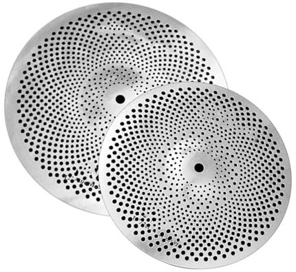 Leise Becken Mit Geringer Lautstärke 10 Zoll Und 12 Zoll Splash-Becken Für Das Üben Im Innenbereich Trommelbecken