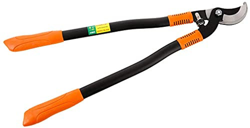 OLSKFUH Grobe Astschere Mit Gewellter Klinge Und Stahlgriffen Manuelle Heckenschere Zum Beschneiden Von Rabatten, Buchsbäumen Und Hohen Büschen,
