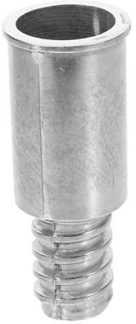 Holibanna Aluminum Alloy Threaded Tip Adapter for Paint Roller Extension Pole and Push Broom Handle 20.4mm Threaded Pole Tip Replacement Compatible for Painting and Cleaning