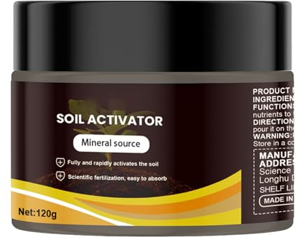 Activador de Suelo para Plantas,Potenciador de Raíces para las Hortalizas - Estimulador De Raíces Para Cultivos Frutas Flores Verduras, Aflojador Natural De Suelo