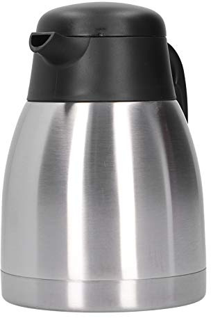 Socobeta Bollitore Sottovuoto in Acciaio Inossidabile 304 Pentola Termica Durevole Brocca Isolata Facile da Versare per L'home Office (#1)