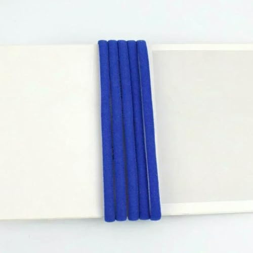 Banda elástica de 5/10/20 m (3/5 mm) para coser sujetadores, elásticos de colores, cuerda para colgar en las orejas, zapatos, ropa interior, bandas de goma, accesorios, azul rey, 5 mm, 20 metro