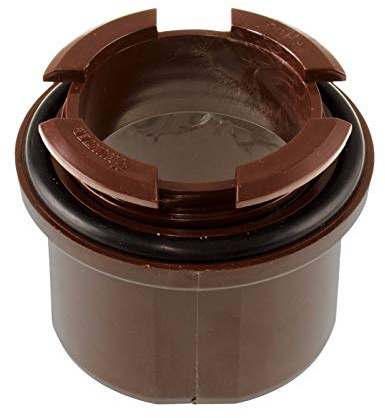 Hunter Uni-Fit R400 Gutter Outlet Spigot - Chocolate Brown