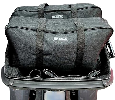 RICKRAK Tour Pak Travel Luggage, Motorcycle Luggage, Motorcycle Bags and Luggage - Motorcycle Luggage Rack Bags, Large Motorcycle Bag, Motorcycle Traveling Accessories - Portable Luggage - SOLD EACH