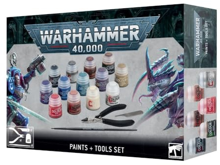 Games Workshop Warhammer 40k - Citadel Paint & Tools Set [Video Game]