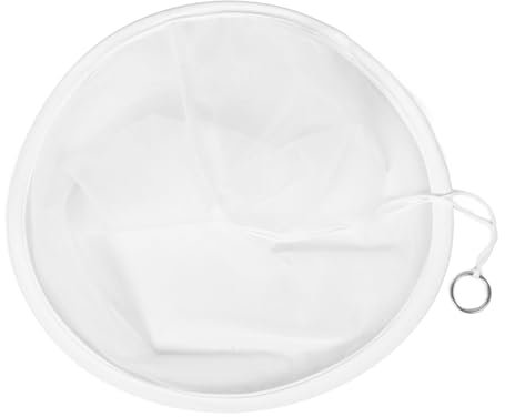PRETYZOOM Nylon Honigsieb mit Konischem Design und 150 Mikron Maschenweite Weißer Honigfilter zur Verbesserten Filtration und Effizienten Honigentnahme für Imker