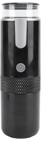 Macchina da caffè Portatile, Macchina per caffè Espresso, Macchina da caffè a Capsule a Batteria Manuale, Macchina per Capsule per Auto Elettrica, per Viaggi in Campeggio