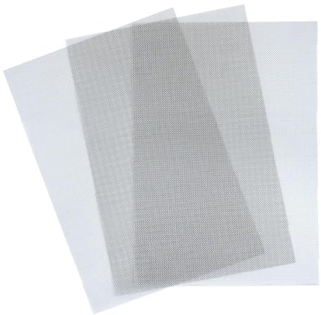 KEWUF 3 Pcs Malla Mosquitera Metalica Fina 30x 21cm Mosquitera de Acero Inoxidable 20mesh Filtro para Roedores Metálica para Rejillas Ventilación Rejilla Ventilacion Metálico Insectos